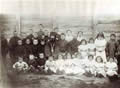 Отец Иринарх среди самоедо-остяцких детей школы-приюта. 1904