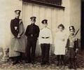 Николай, Александр, Леонид, Зинаида и Лев Пунины. 1900