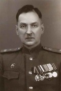 Полковник Л.Н.Пунин. 1945