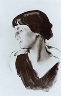Н.А.Тырса. Портрет А.А.Ахматовой.  1928. ГРМ