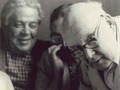 Ю.А.Васнецов и В.В.Лебедев (на переднем плане). 1960-е годы. Архив семьи Васнецовых. Публикуется впервые