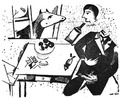 Филипп Супо. Роза ветров. Иллюстрации Марка Шагала. Париж, 1920