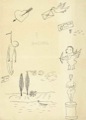 Рисунки М.М.Зощенко для иллюстрирования «Голубой книги». 1930-е годы
