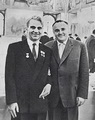 М.В.Келдыш и С.П.Королёв. 1963
