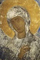 Богоматерь из сцены «Сретение». Спасо-Преображенский собор Мирожского монастыря. Около 1140 года