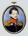 Иван Григорьев. Портрет генерала. Вторая половина 1810-х годов. Слоновая кость, акварель, гуашь