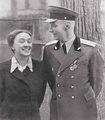 Е.В.Потемкина с мужем. 1950