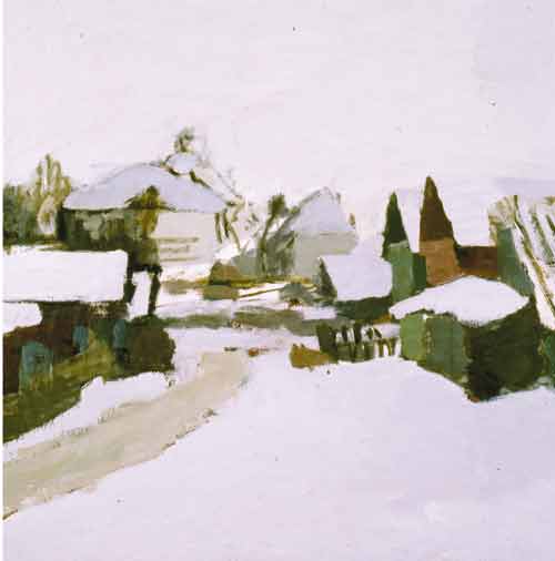 Зима в Переславле. 1987
