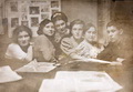 Ростовское театральное училище. 1938 год, студенты курса Завадского